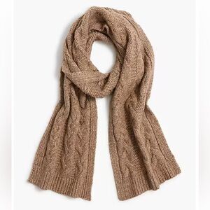 Cable knit, scarf, new with tags
